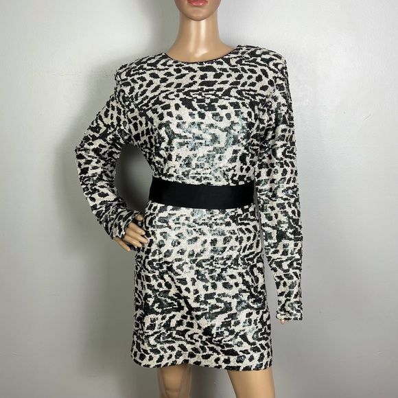 NEW ROTATE REVOLVE SEQUIN MINI DRESS - Picture 2 of 10